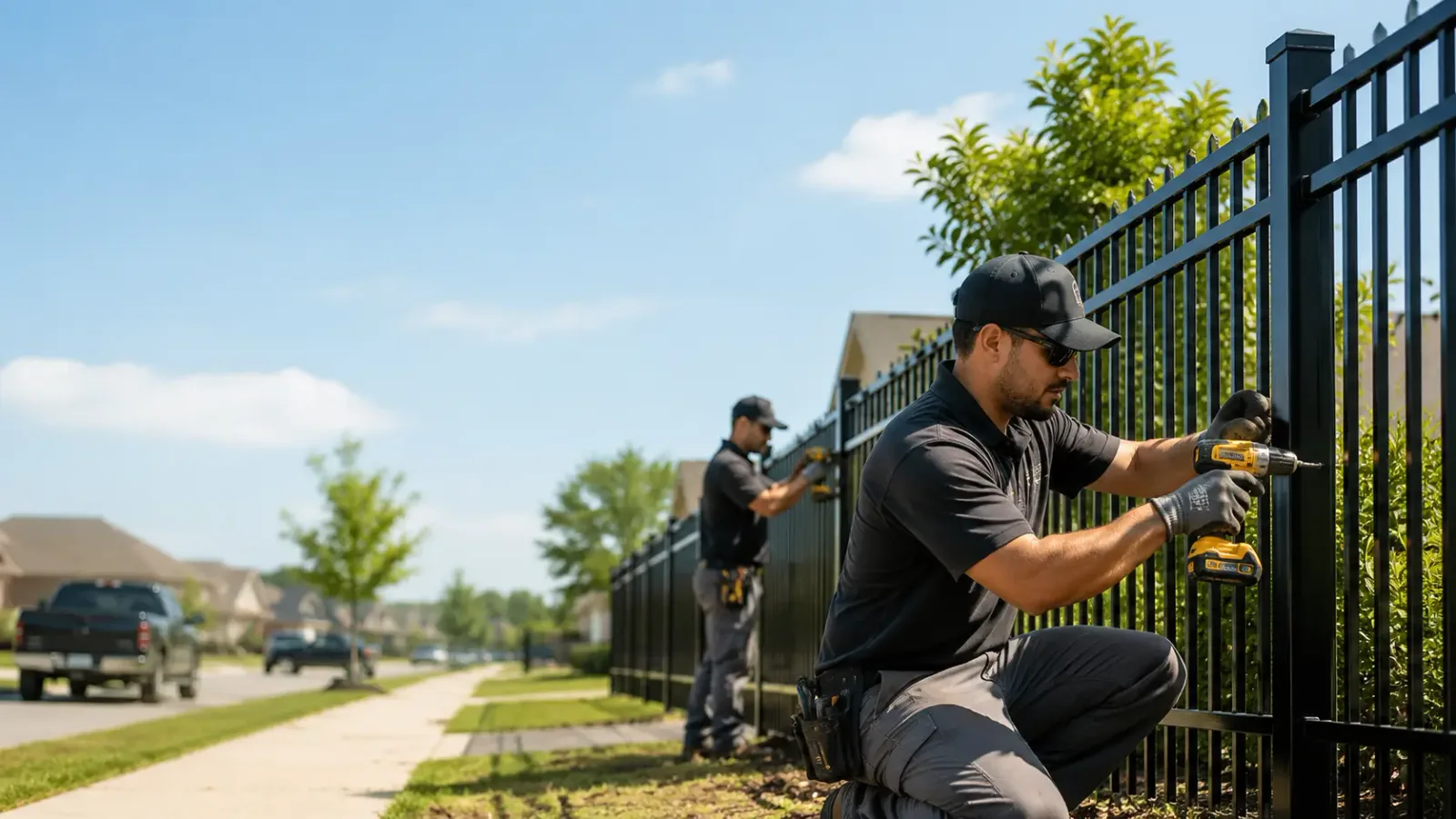 Metal Fence Installation in Gilbert, WV